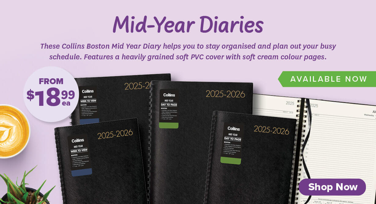 2025-2026 mid year diaries