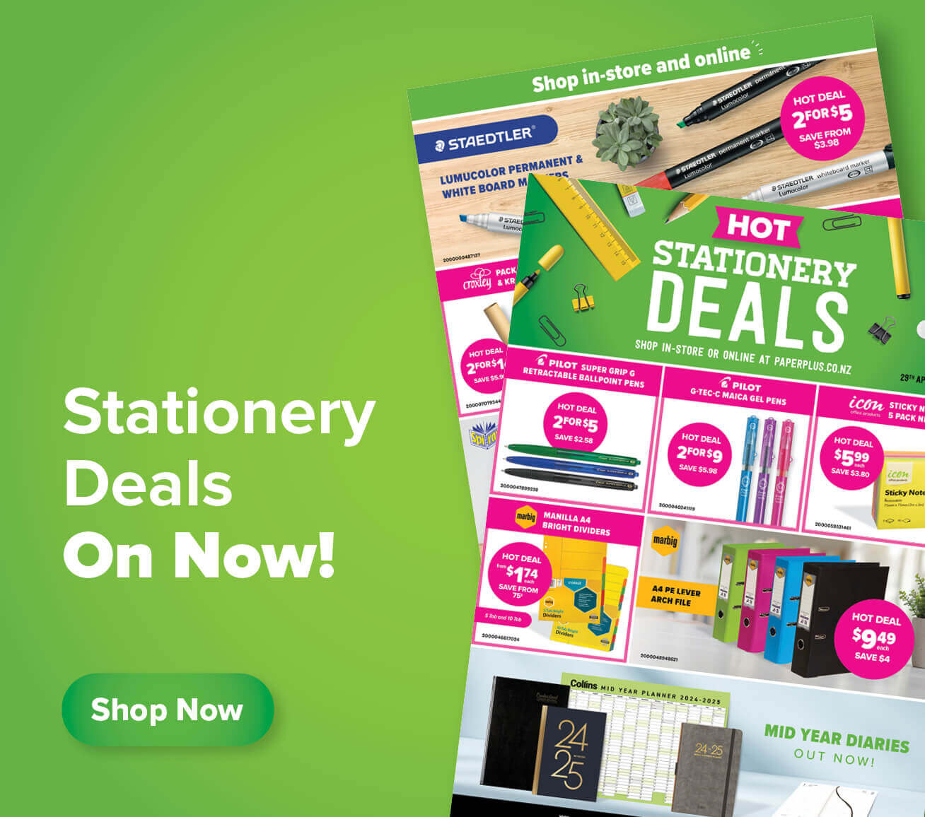 May Stationery Sale On Now