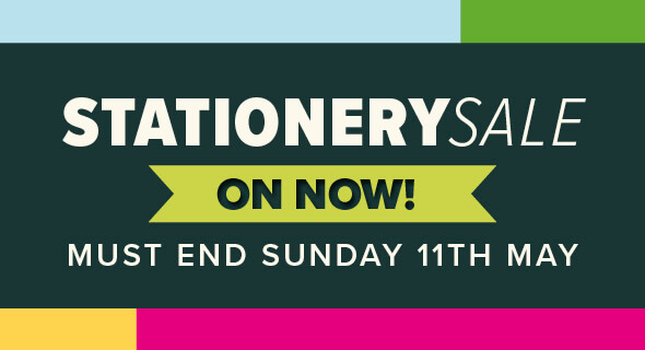 Stationery Sale Ends Sunday - Stock up and save