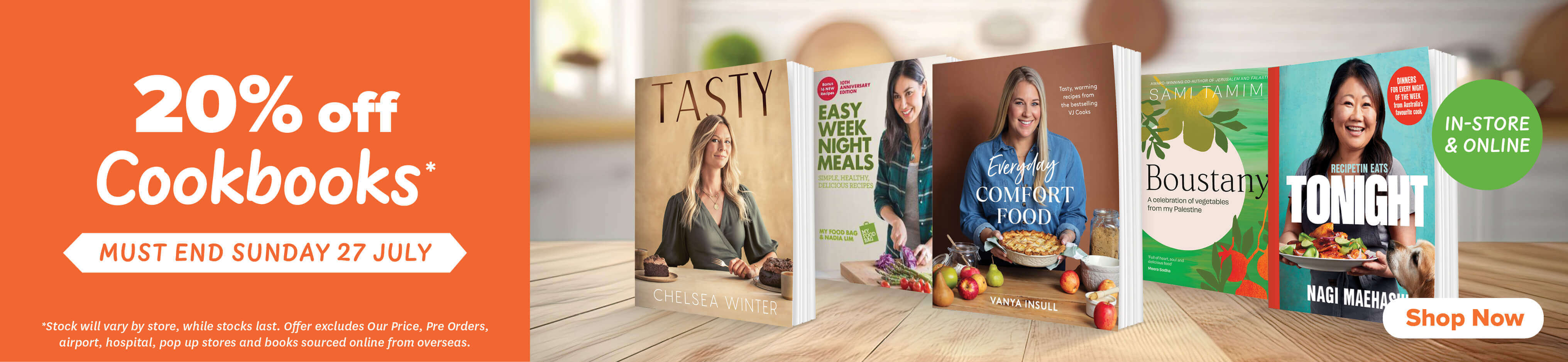 Cookbooks On Sale Now One Week Only
