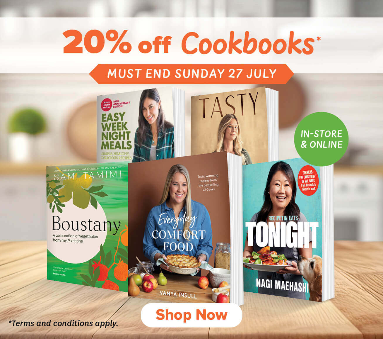 Cookbooks On Sale Now
