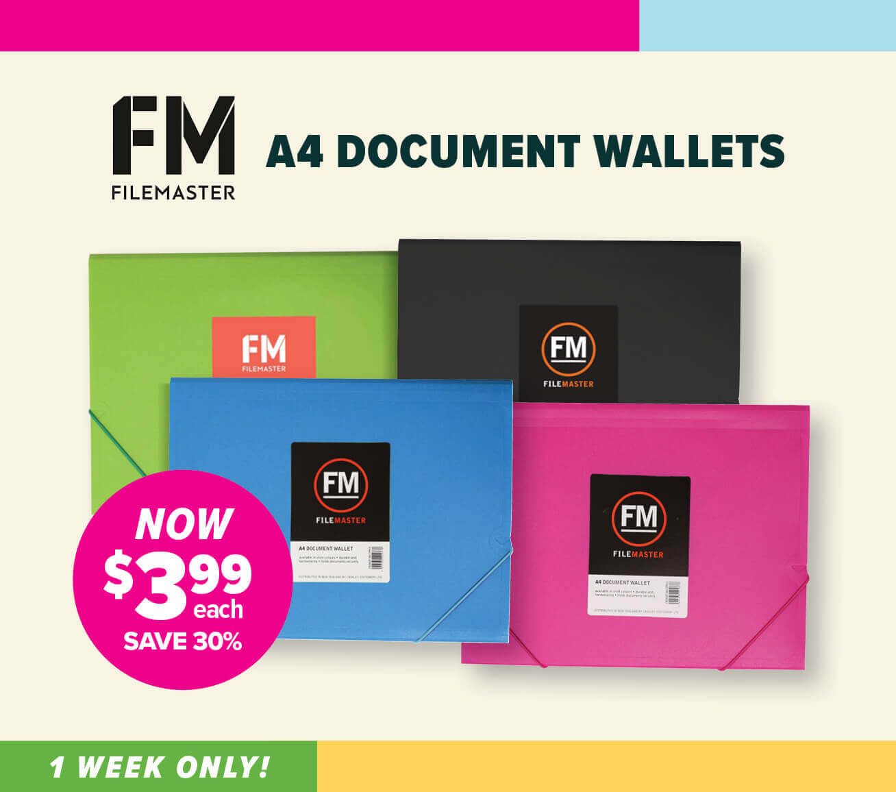 FM A4 Document Wallet On Sale Now