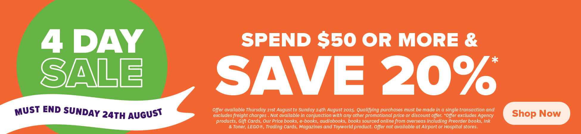 Paper Plus 4 Day Sale