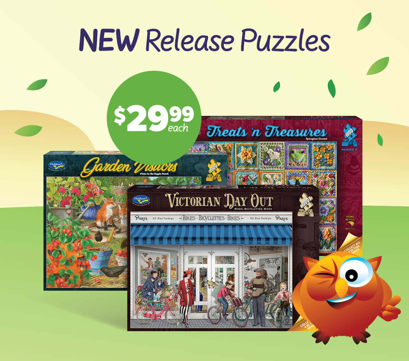 New Release Puzzles Out Now