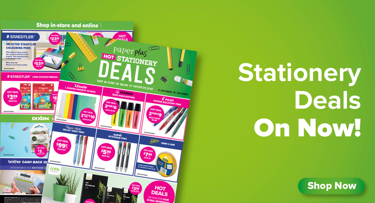 Stationery Sale On Now - Stock up and save