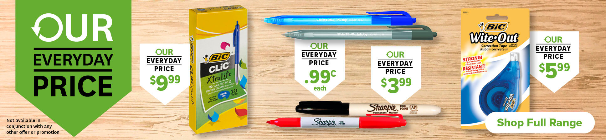 Our Everyday Low Price