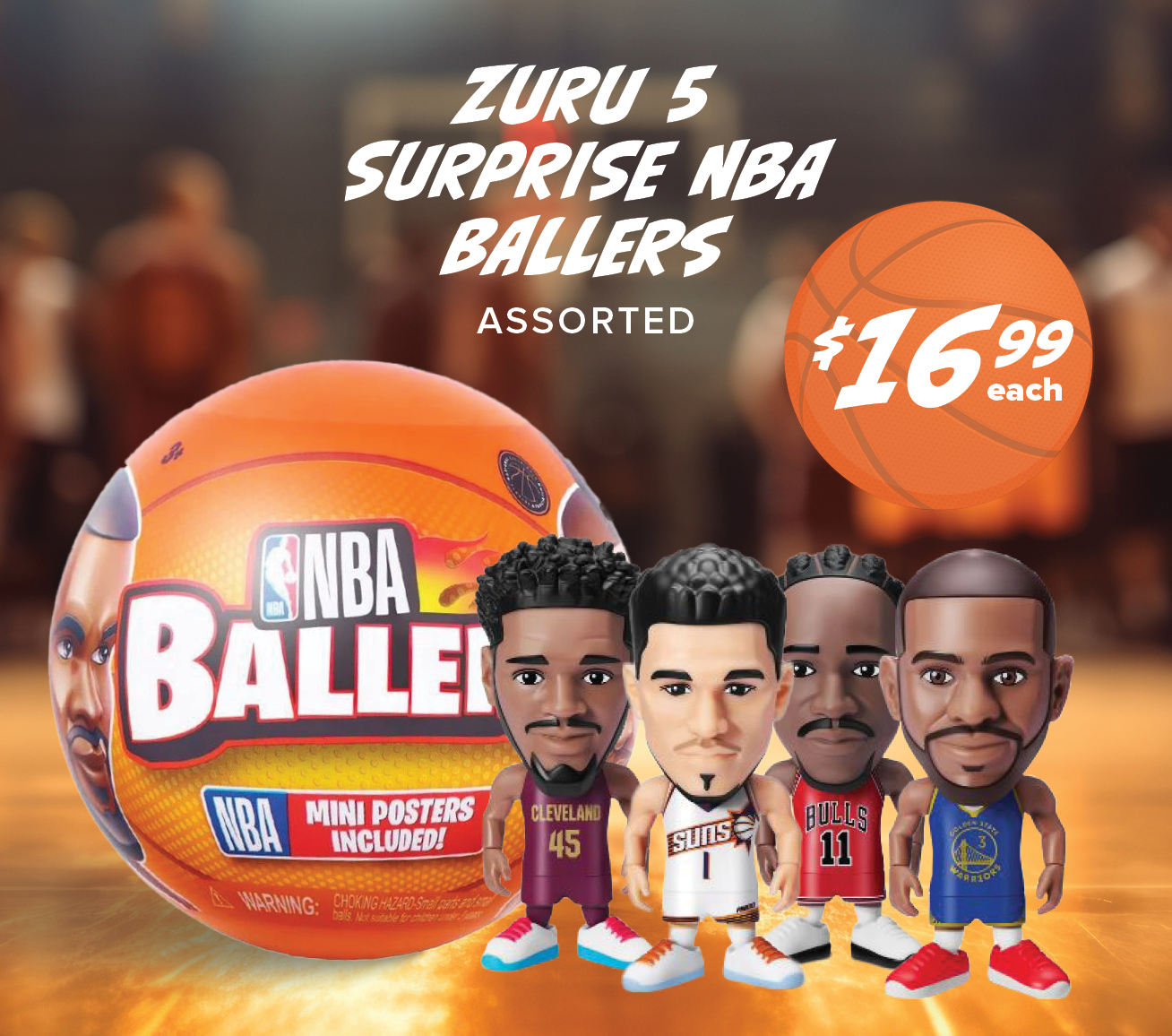 Zuru 5 Surprise NBA Ballers