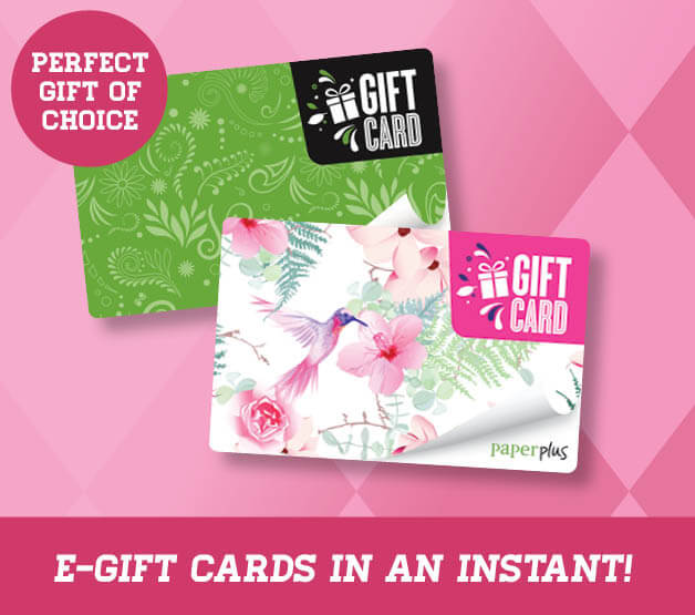 Digital gift cards in an instance