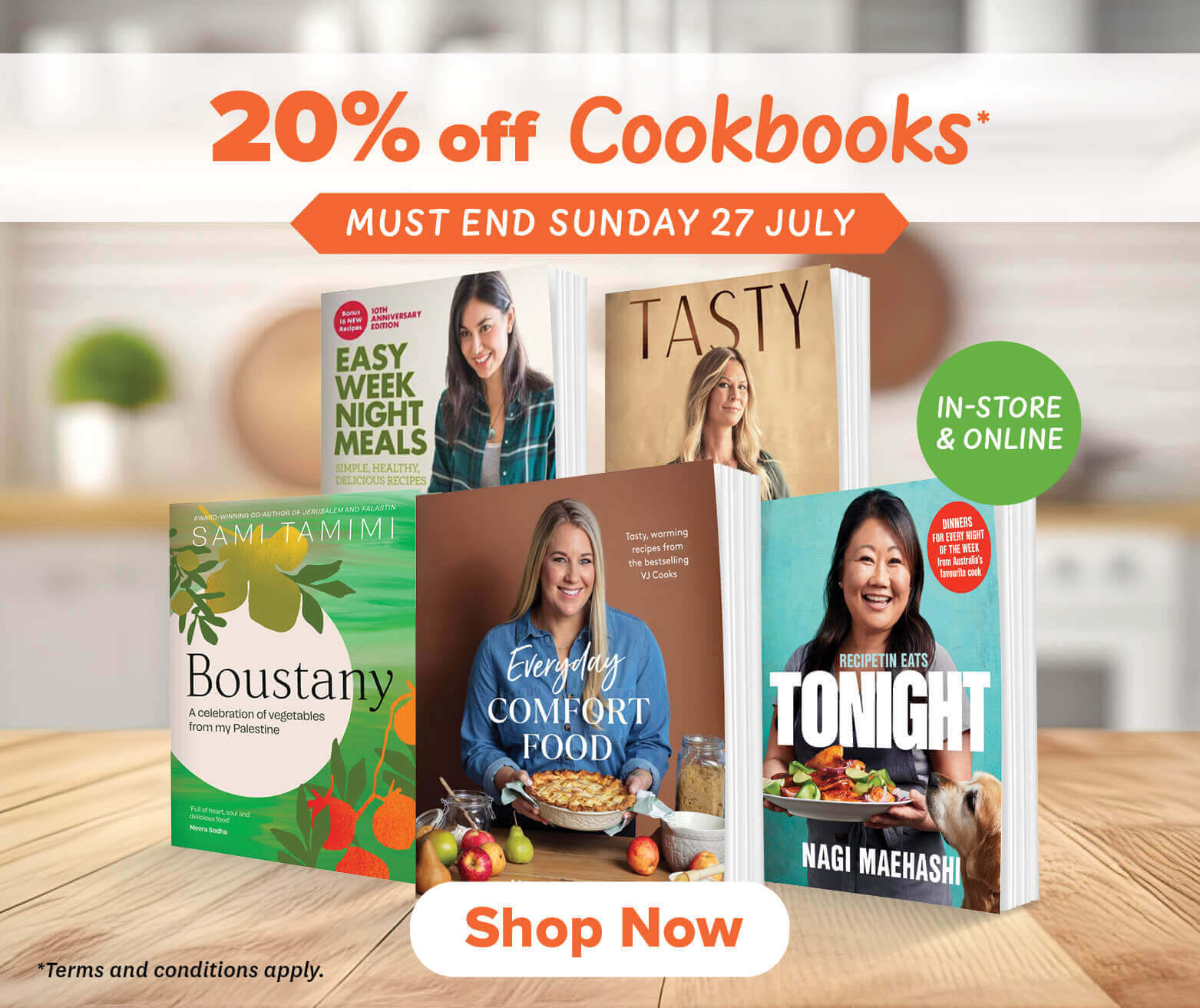 Cookbooks On Sale Now One Week Only