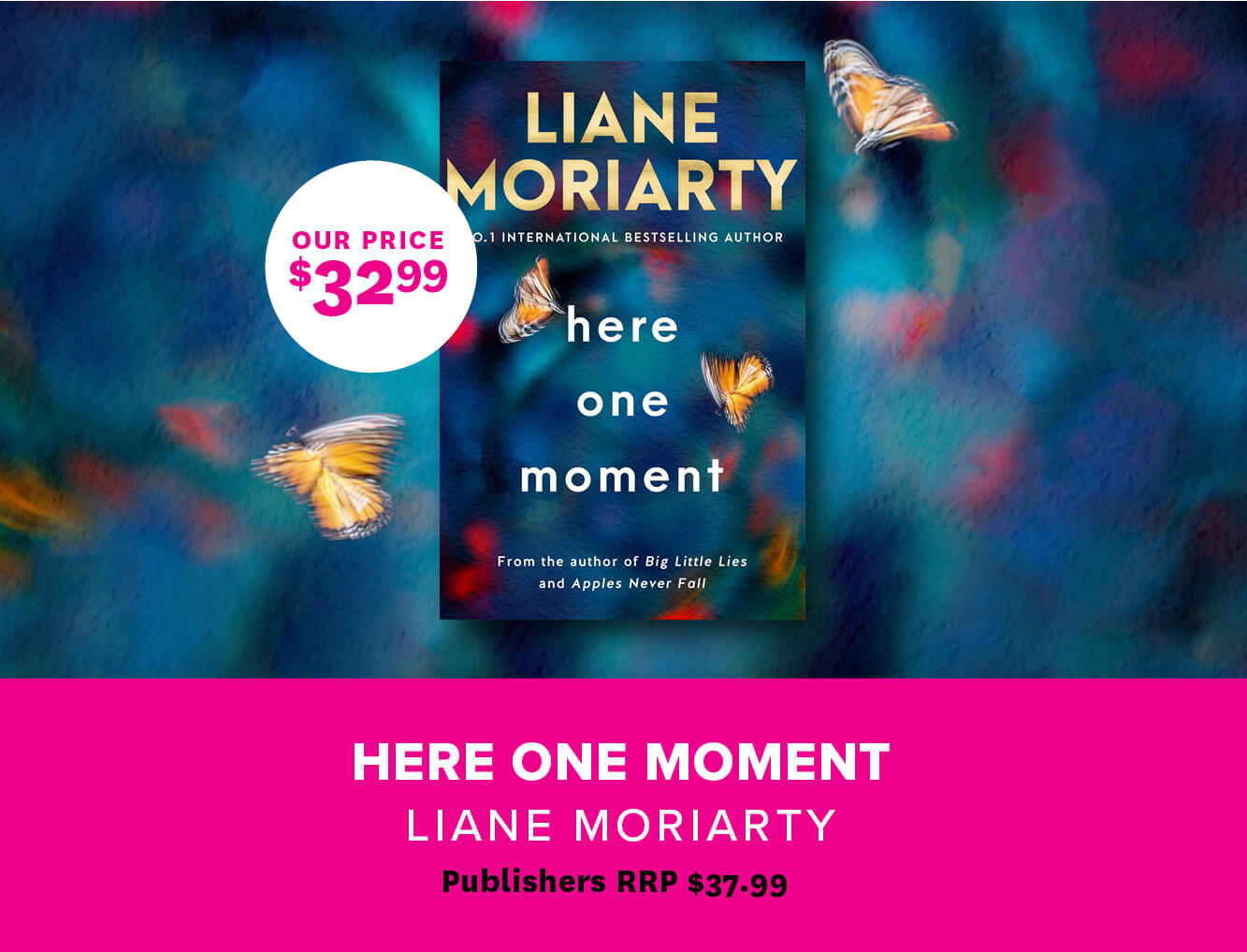 Here One Moment By Liane Moriarty