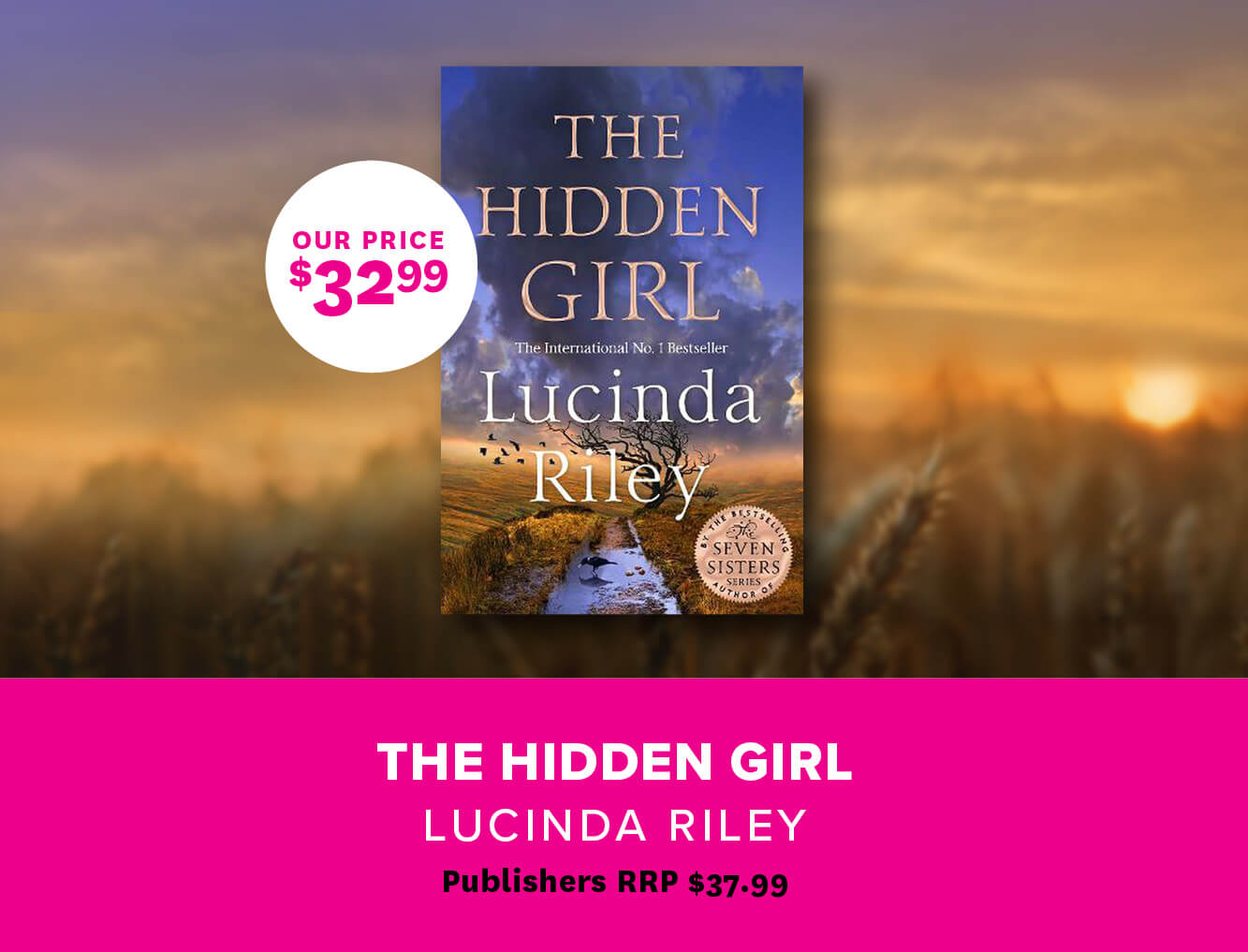 The Hidden Girl By Lucinda Riley, Harry Whittaker