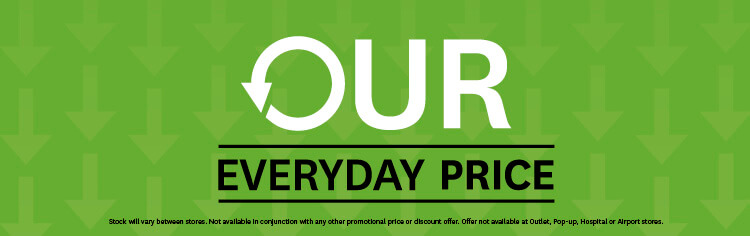 Our everyday low price