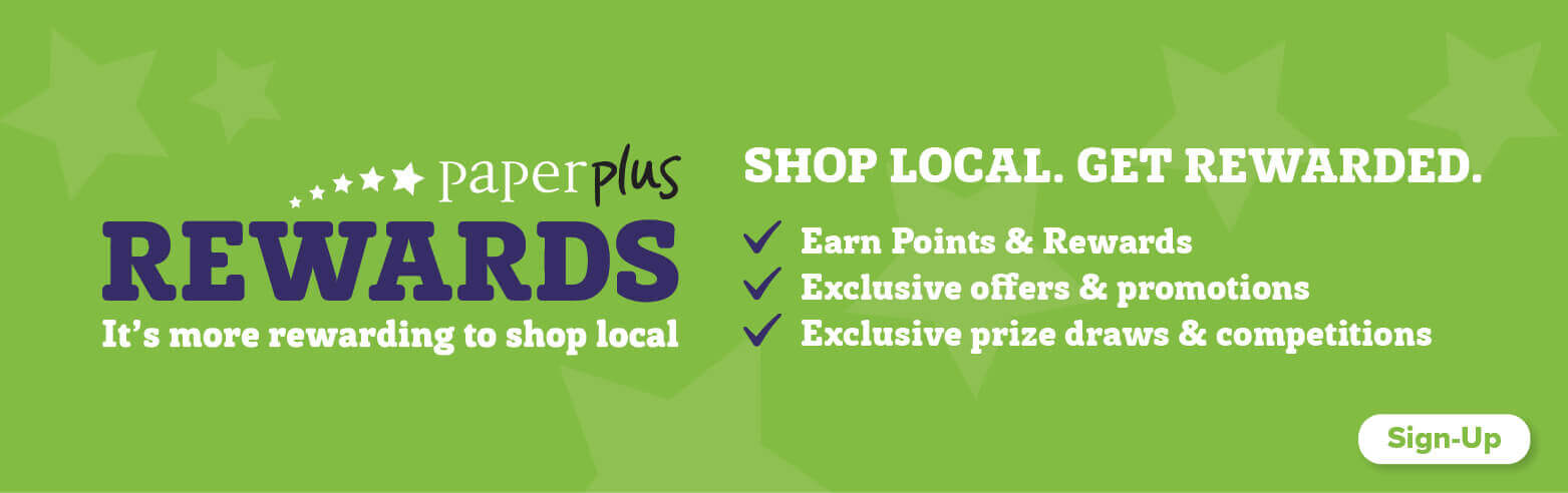 Paper Plus Rewards loyalty program